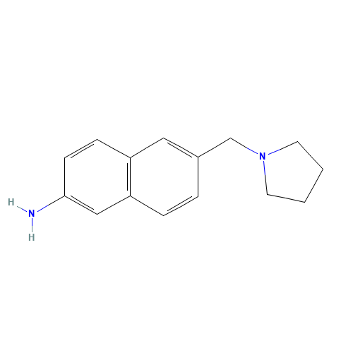6-(pyrrolidin-1-ylmethyl)naphthalen-2-amine (CAS: 372149-65-0) - Related Chemical Product