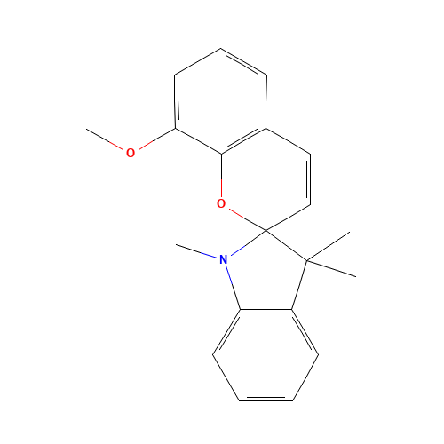 8-methoxy-1',3',3'-trimethylspiro[chromene-2,2'-indole] (CAS: 13433-31-3) - Related Chemical Product