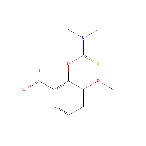 O-(2-formyl-6-methoxyphenyl) N,N-dimethylcarbamothioate (CAS: 88791-03-1) - Related Chemical Product