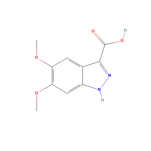 5,6-dimethoxy-1H-indazole-3-carboxylic acid (CAS: 29281-07-0) - Related Chemical Product