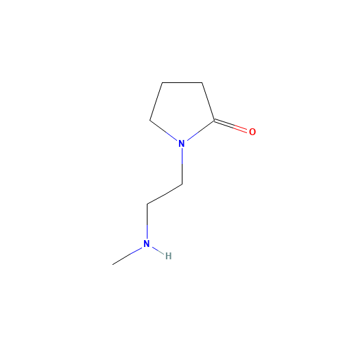 1-[2-(methylamino)ethyl]pyrrolidin-2-one (CAS: 86273-80-5) - Related Chemical Product