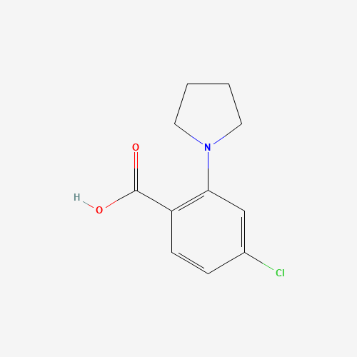 4-chloro-2-pyrrolidin-1-ylbenzoic acid (CAS: 1197193-20-6) - Related Chemical Product