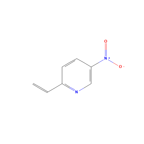 2-ethenyl-5-nitropyridine (CAS: 119836-85-0) - Chemical Structure and Molecular Formula 