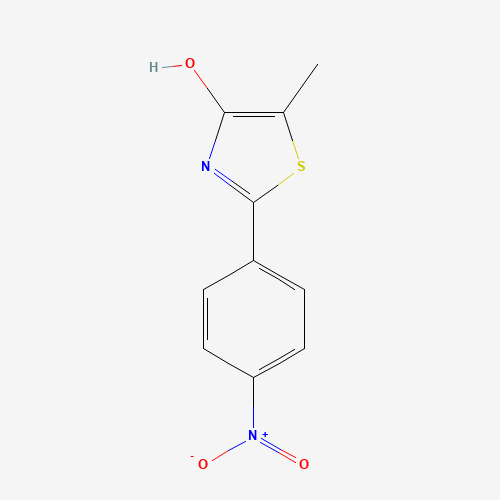 5-methyl-2-(4-nitrophenyl)-1,3-thiazol-4-ol (CAS: 131786-56-6) - Related Chemical Product