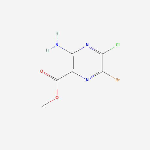 methyl 3-amino-6-bromo-5-chloropyrazine-2-carboxylate (CAS: 14340-25-1) - Related Chemical Product