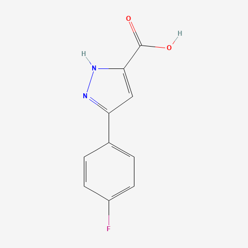 3-(4-fluorophenyl)-1H-pyrazole-5-carboxylic acid (CAS: 870704-22-6) - Related Chemical Product