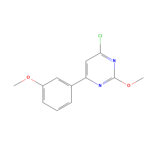 4-chloro-2-methoxy-6-(3-methoxyphenyl)pyrimidine (CAS: 885067-23-2) - Related Chemical Product