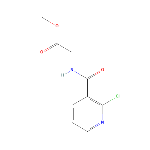 methyl 2-[(2-chloropyridine-3-carbonyl)amino]acetate (CAS: 245083-04-9) - Related Chemical Product