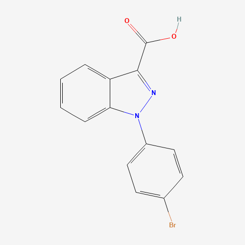 1-(4-bromophenyl)indazole-3-carboxylic acid (CAS: 885275-47-8) - Related Chemical Product