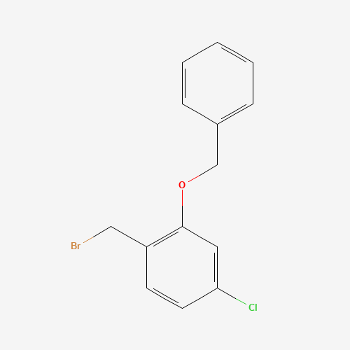 1-(bromomethyl)-4-chloro-2-phenylmethoxybenzene (CAS: 1253113-58-4) - Related Chemical Product