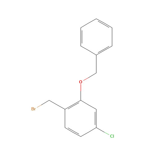 1-(bromomethyl)-4-chloro-2-phenylmethoxybenzene (CAS: 1253113-58-4) - Related Chemical Product