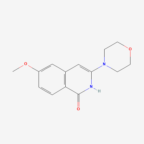 6-methoxy-3-morpholin-4-yl-2H-isoquinolin-1-one (CAS: 630424-47-4) - Related Chemical Product