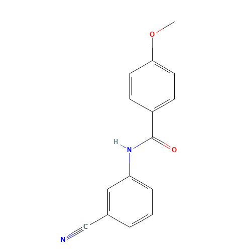 N-(3-cyanophenyl)-4-methoxybenzamide (CAS: 316150-86-4) - Related Chemical Product