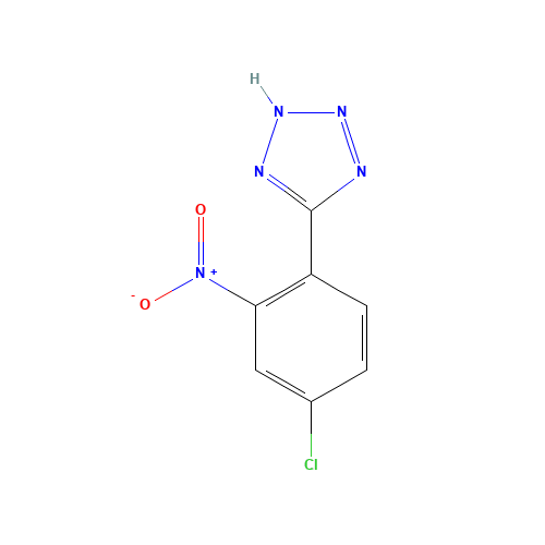 5-(4-chloro-2-nitrophenyl)-2H-tetrazole (CAS: 92567-02-7) - Related Chemical Product