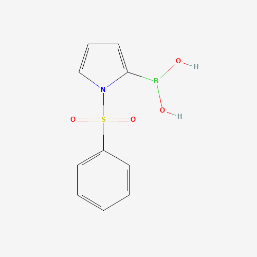 [1-(benzenesulfonyl)pyrrol-2-yl]boronic acid (CAS: 165071-70-5) - Related Chemical Product