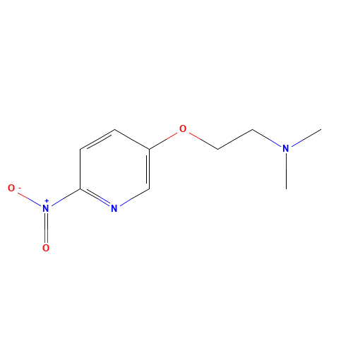 N,N-dimethyl-2-(6-nitropyridin-3-yl)oxyethanamine (CAS: 1346675-75-9) - Related Chemical Product