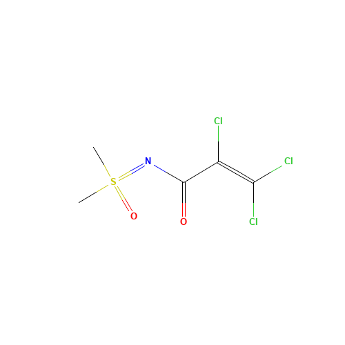 2,3,3-trichloro-N-[dimethyl(oxo)-$l^{6}-sulfanylidene]prop-2-enamide (CAS: 650617-37-1) - Related Chemical Product