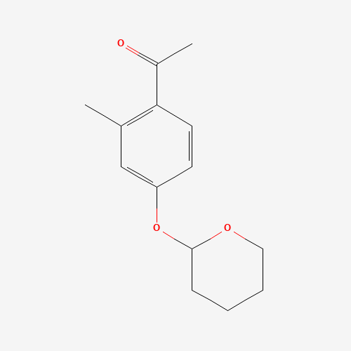 1-[2-methyl-4-(oxan-2-yloxy)phenyl]ethanone (CAS: 364333-67-5) - Related Chemical Product