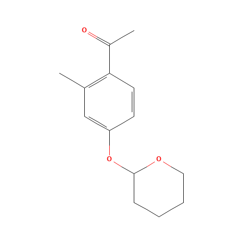 1-[2-methyl-4-(oxan-2-yloxy)phenyl]ethanone (CAS: 364333-67-5) - Related Chemical Product