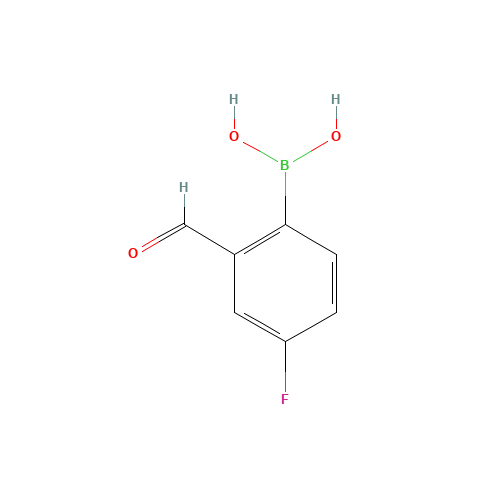 (4-fluoro-2-formylphenyl)boronic acid (CAS: 825644-26-6) - Related Chemical Product