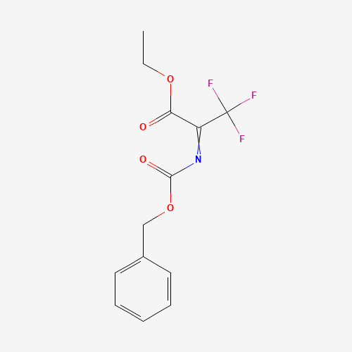 ethyl 3,3,3-trifluoro-2-phenylmethoxycarbonyliminopropanoate (CAS: 126535-92-0) - Related Chemical Product