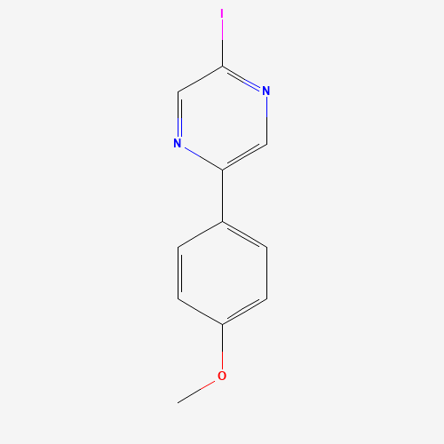 2-iodo-5-(4-methoxyphenyl)pyrazine (CAS: 1363438-32-7) - Related Chemical Product