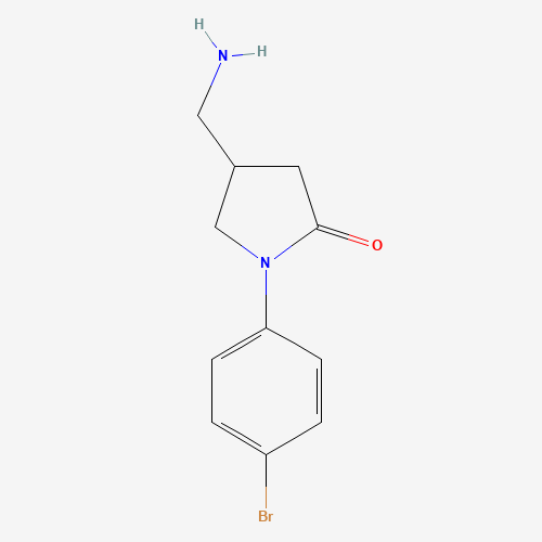 4-(aminomethyl)-1-(4-bromophenyl)pyrrolidin-2-one (CAS: 1082524-80-8) - Related Chemical Product