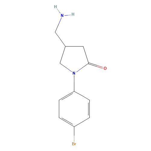 4-(aminomethyl)-1-(4-bromophenyl)pyrrolidin-2-one (CAS: 1082524-80-8) - Related Chemical Product