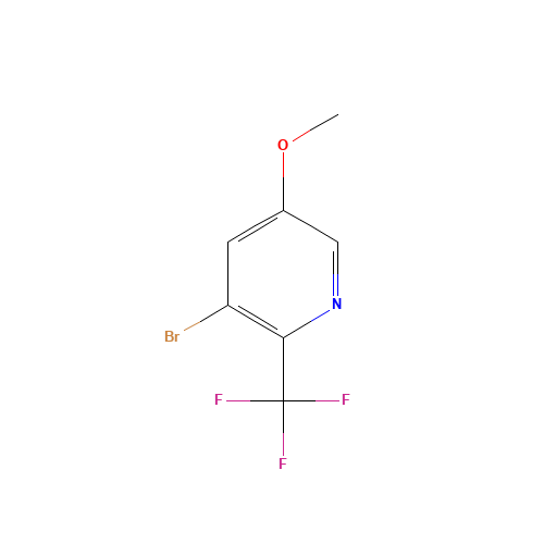 3-bromo-5-methoxy-2-(trifluoromethyl)pyridine (CAS: 1211589-18-2) - Related Chemical Product