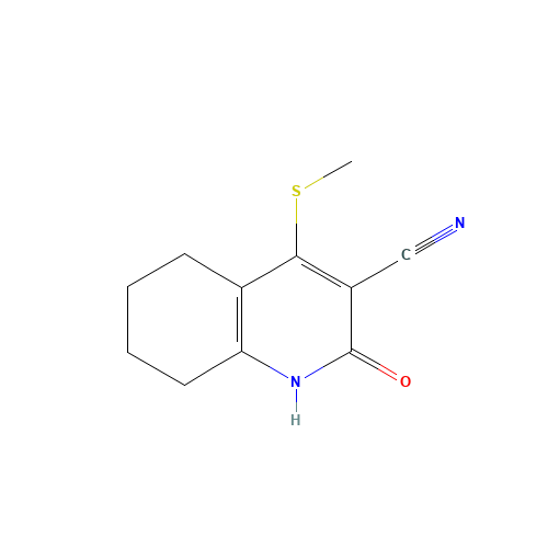 4-methylsulfanyl-2-oxo-5,6,7,8-tetrahydro-1H-quinoline-3-carbonitrile (CAS: 28559-54-8) - Related Chemical Product