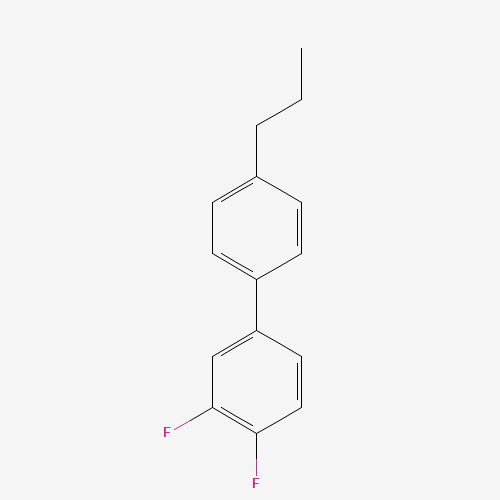 1,2-difluoro-4-(4-propylphenyl)benzene (CAS: 118164-49-1) - Related Chemical Product
