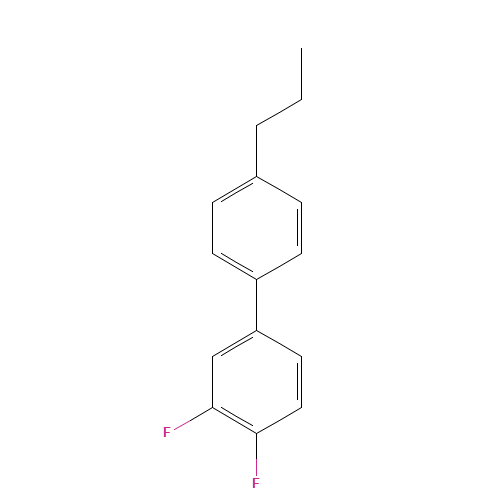 1,2-difluoro-4-(4-propylphenyl)benzene (CAS: 118164-49-1) - Related Chemical Product
