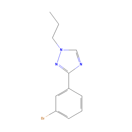 3-(3-bromophenyl)-1-propyl-1,2,4-triazole (CAS: 1314390-68-5) - Related Chemical Product