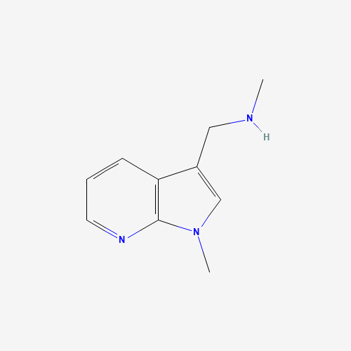 N-methyl-1-(1-methylpyrrolo[2,3-b]pyridin-3-yl)methanamine (CAS: 335033-16-4) - Related Chemical Product