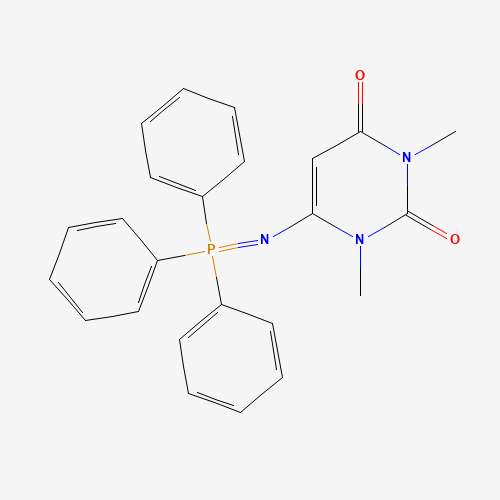 1,3-dimethyl-6-[(triphenyl-$l^{5}-phosphanylidene)amino]pyrimidine-2,4-dione (CAS: 99747-54-3) - Related Chemical Product