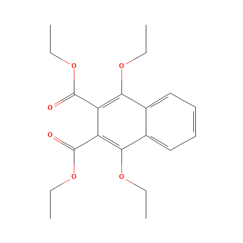diethyl 1,4-diethoxynaphthalene-2,3-dicarboxylate (CAS: 59883-08-8) - Related Chemical Product