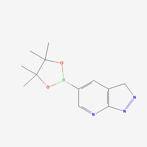 5-(4,4,5,5-tetramethyl-1,3,2-dioxaborolan-2-yl)-3H-pyrazolo[3,4-b]pyridine (CAS: 1187968-50-8) - Related Chemical Product