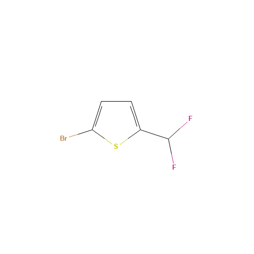2-bromo-5-(difluoromethyl)thiophene (CAS: 924646-90-2) - Related Chemical Product