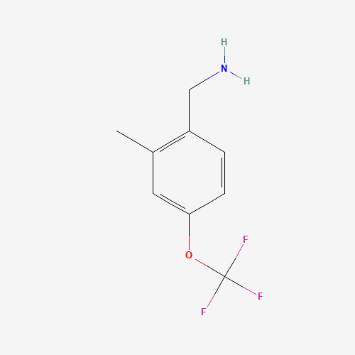 [2-methyl-4-(trifluoromethoxy)phenyl]methanamine (CAS: 771572-39-5) - Related Chemical Product