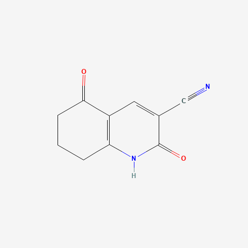 2,5-dioxo-1,6,7,8-tetrahydroquinoline-3-carbonitrile (CAS: 106551-67-1) - Chemical Structure and Molecular Formula 