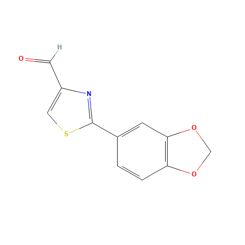 2-(1,3-benzodioxol-5-yl)-1,3-thiazole-4-carbaldehyde (CAS: 885278-54-6) - Related Chemical Product