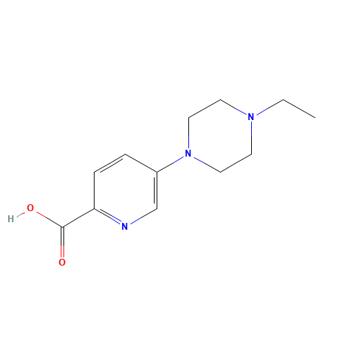 5-(4-ethylpiperazin-1-yl)pyridine-2-carboxylic acid (CAS: 1273016-16-2) - Related Chemical Product