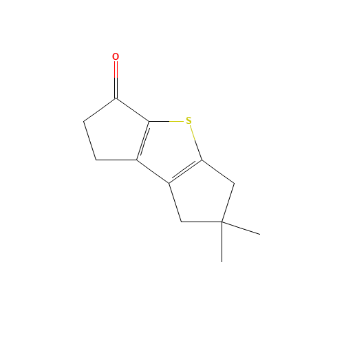 6,6-dimethyl-1,2,5,7-tetrahydrodicyclopenta[3,1-a:3',2'-d]thiophen-3-one (CAS: 1346672-68-1) - Related Chemical Product