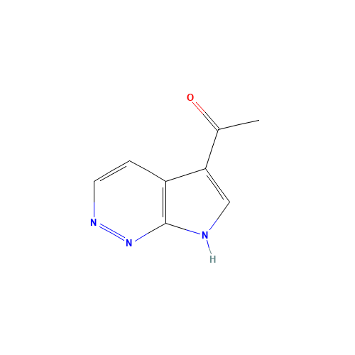1-(7H-pyrrolo[2,3-c]pyridazin-5-yl)ethanone (CAS: 1386462-20-9) - Related Chemical Product