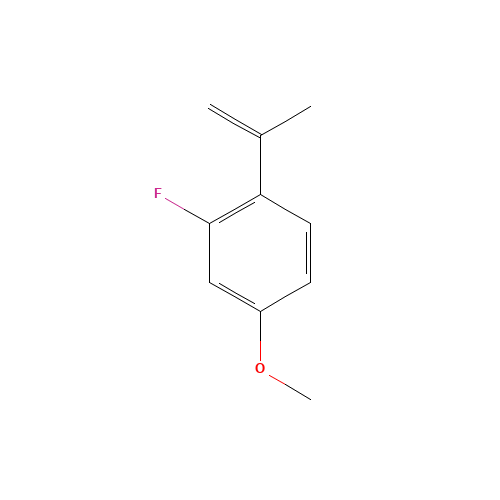 2-fluoro-4-methoxy-1-prop-1-en-2-ylbenzene (CAS: 875446-55-2) - Related Chemical Product