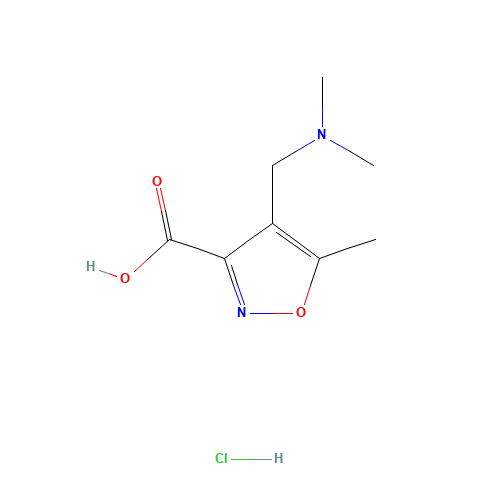 4-[(dimethylamino)methyl]-5-methyl-1,2-oxazole-3-carboxylic acid;hydrochloride (CAS: 893749-96-7) - Related Chemical Product