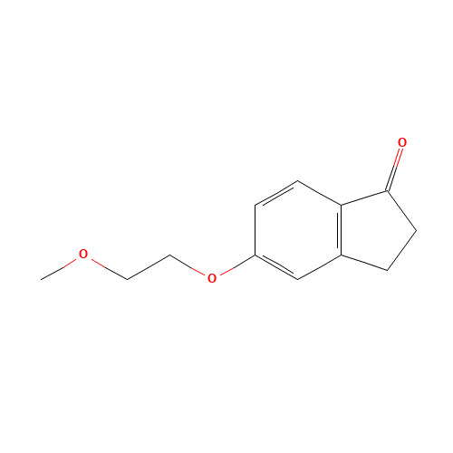 5-(2-methoxyethoxy)-2,3-dihydroinden-1-one (CAS: 28945-97-3) - Related Chemical Product