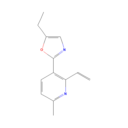 2-(2-ethenyl-6-methylpyridin-3-yl)-5-ethyl-1,3-oxazole (CAS: 1228430-77-0) - Related Chemical Product