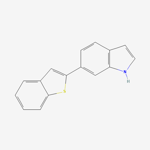 6-(1-benzothiophen-2-yl)-1H-indole (CAS: 885273-41-6) - Related Chemical Product