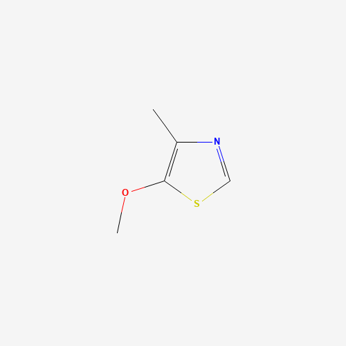 5-methoxy-4-methyl-1,3-thiazole (CAS: 97547-11-0) - Chemical Structure and Molecular Formula 